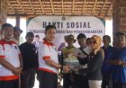 Wujud Kepedulian Sosial, Petugas dan WBP Lapas Kelas IIA Purwokerto Gelar Kerja Bakti dan Salurkan Bantuan Sosial di Desa Pamijen