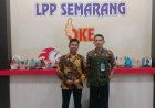 Dukung Kemandirian WBP, Bapas Purwokerto Hadiri Peluncuran Batik  "Malini Padma" di LPP Semarang
